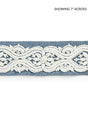 Scalamandre Linnea Embroidered Tape Copenhagen Blue Trim