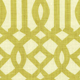 Schumacher Imperial Trellis Citrine/Ivory Fabric