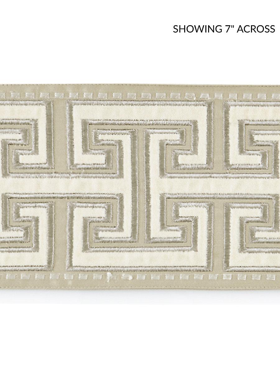 Scalamandre Luxor Velvet Tape Flax Trim