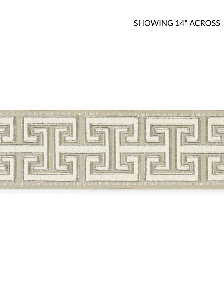 Scalamandre Luxor Velvet Tape Flax Trim