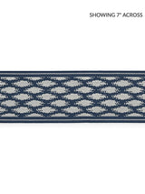 Scalamandre Patara Ikat Tape Indigo Trim