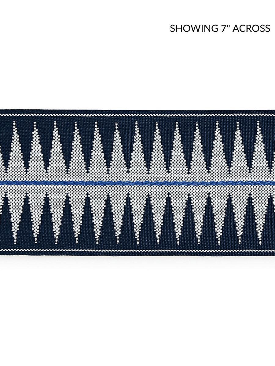 Scalamandre Soleil Tape Indigo Trim