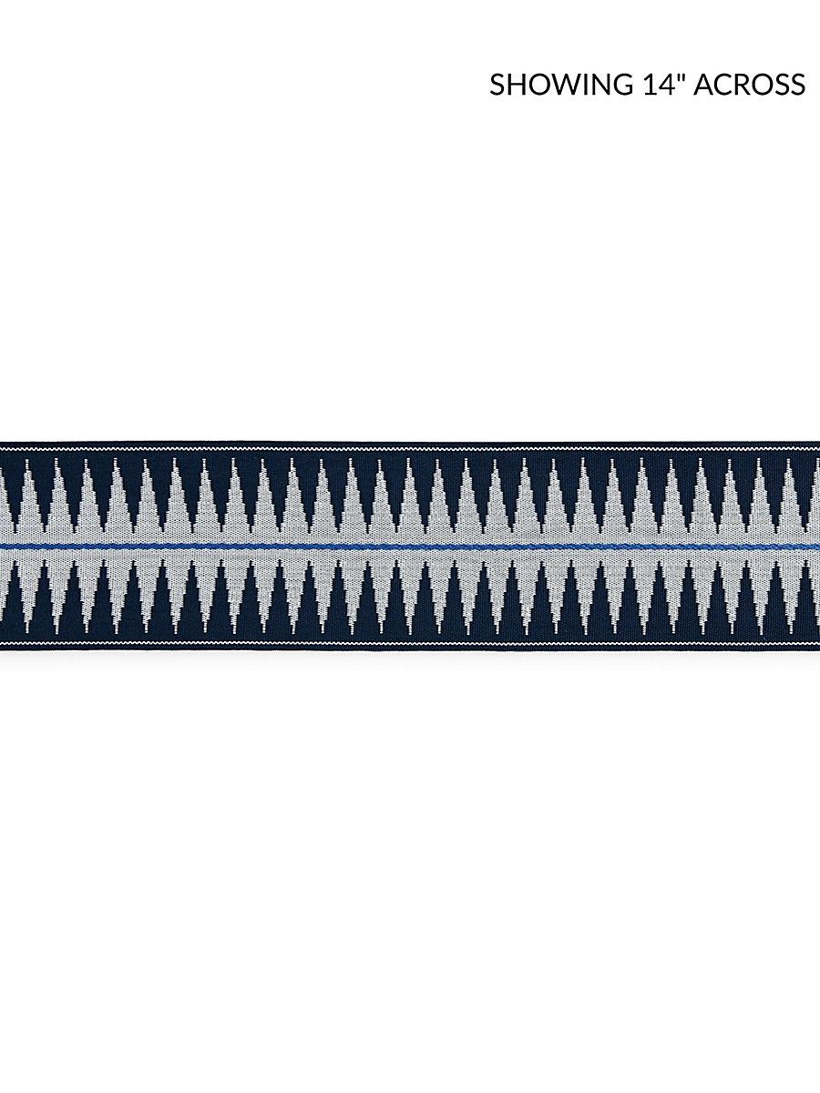 Scalamandre Soleil Tape Indigo Trim