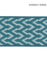 Scalamandre Seychelles Tape Turquoise Trim