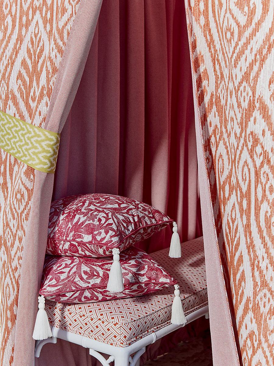 Scalamandre Seychelles Tape Turquoise Trim