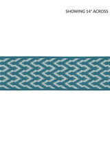 Scalamandre Seychelles Tape Turquoise Trim