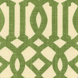 Schumacher Imperial Trellis Treillage/Ivory Fabric