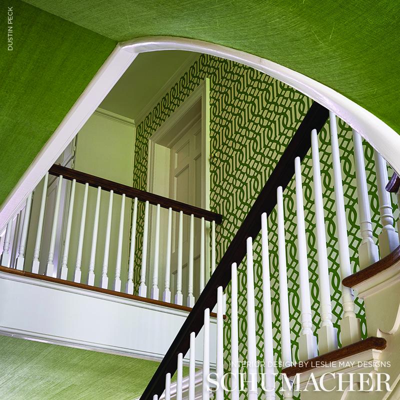 Schumacher Imperial Trellis Treillage Wallpaper – DecoratorsBest