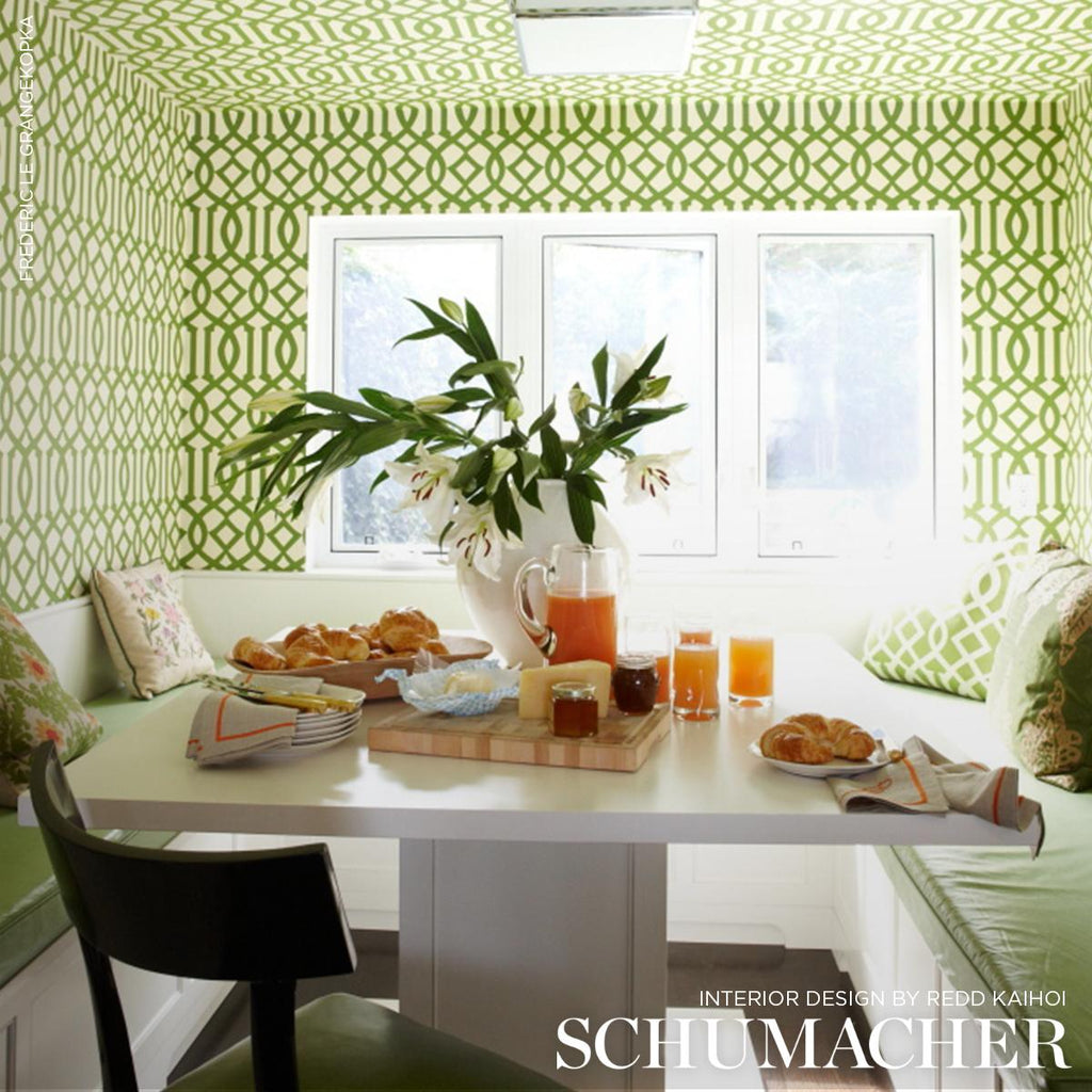 Schumacher Imperial Trellis Treillage Wallpaper – DecoratorsBest