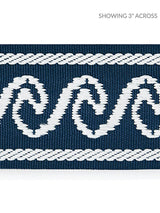 Scalamandre Wave Tape Indigo Trim
