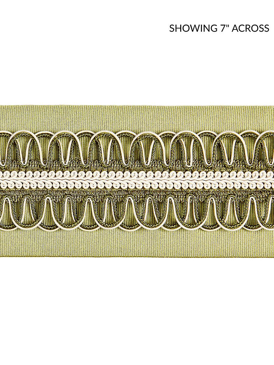 Scalamandre Colette Braided Tape Leaf Trim