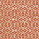 Schumacher Harbury Trellis Coral Wallpaper