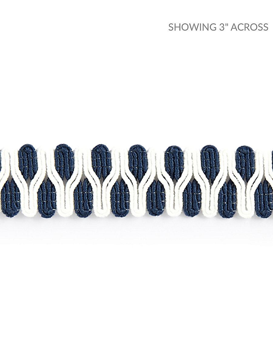 Scalamandre Playa Gimp Braid Indigo Trim