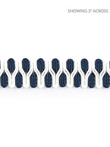 Scalamandre Playa Gimp Braid Indigo Trim