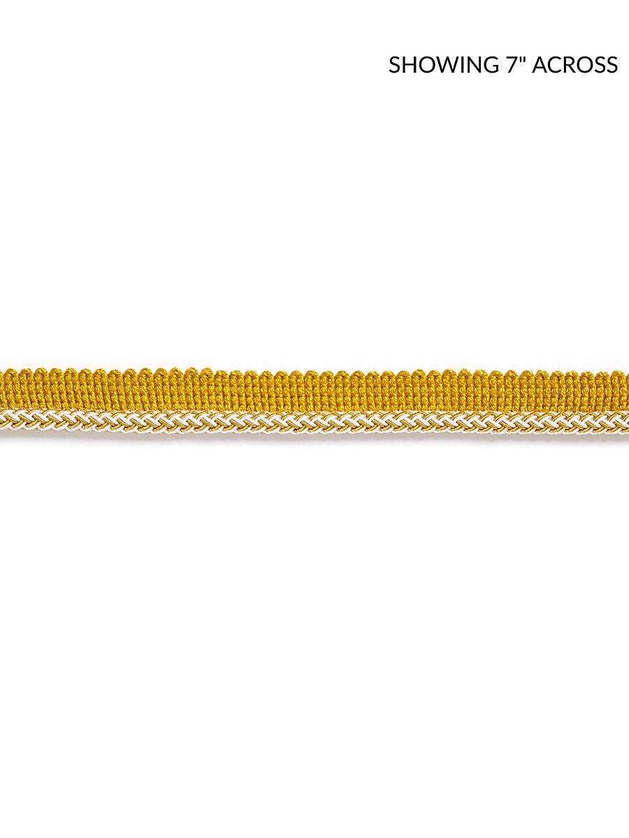 Scalamandre Georgica Braided Cord Brass Trim