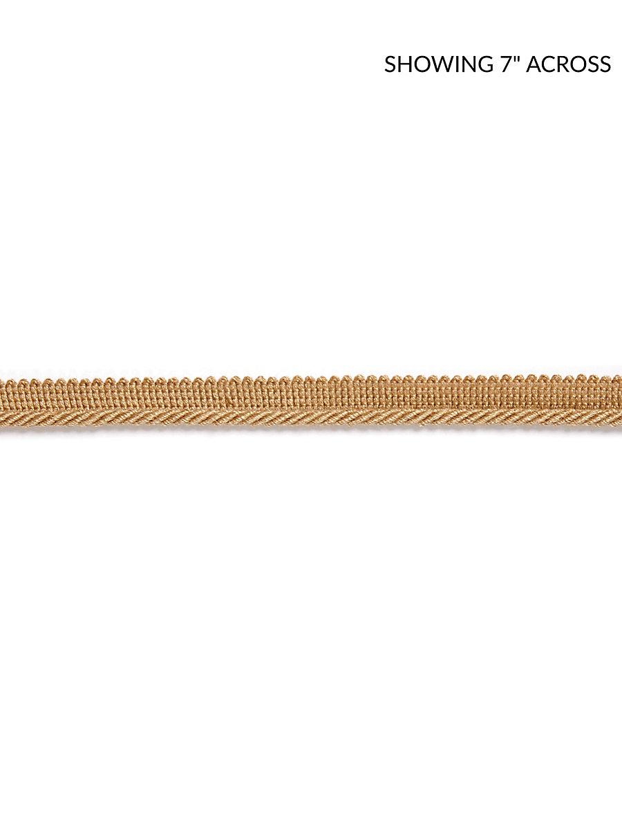Scalamandre Millstone Twisted Cord Camel Trim