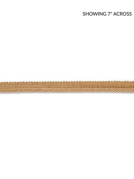 Scalamandre Millstone Twisted Cord Camel Trim