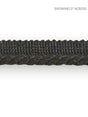 Scalamandre Anders Linen Cord Carbon Trim
