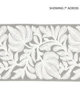Scalamandre Coventry Embroidered Tape French Grey Trim