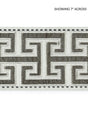 Scalamandre Luxor Velvet Tape Charcoal Trim