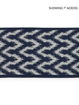 Scalamandre Seychelles Tape Indigo Trim