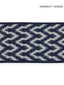 Scalamandre Seychelles Tape Indigo Trim