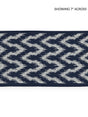 Scalamandre Seychelles Tape Indigo Trim