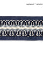 Scalamandre Colette Braided Tape Navy Trim