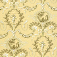 Schumacher Jester Arabesque Sunlight Wallpaper