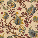 Schumacher Fox Hollow Document Natural Wallpaper