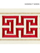 Scalamandre Imperial Embroidered Tape Lacquer Trim