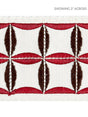 Scalamandre Fiori Embroidered Tape Raspberry Trim