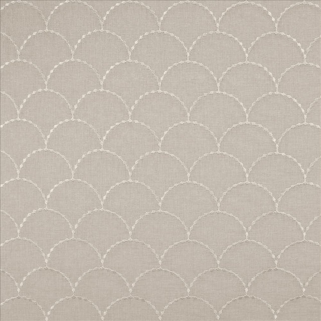 Kasmir Scalloped Smoke Fabric