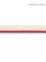 Scalamandre Tortola Twisted Cord Hibiscus Trim