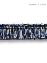 Scalamandre Gardiner Brush Fringe Indigo Trim