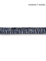 Scalamandre Gardiner Brush Fringe Indigo Trim