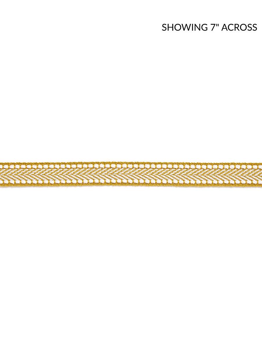 Scalamandre Watermill Gimp Brass Trim