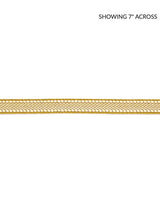 Scalamandre Watermill Gimp Brass Trim