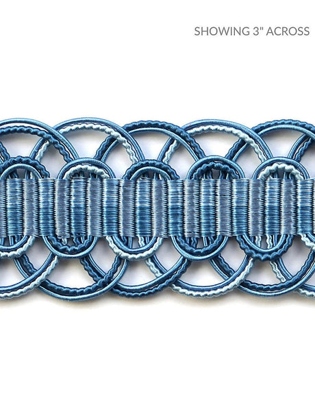 Scalamandre Le Mans Blues Trim