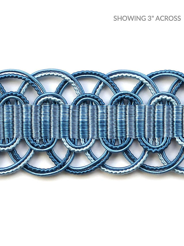 Scalamandre Le Mans Blues Trim