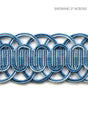 Scalamandre Le Mans Blues Trim