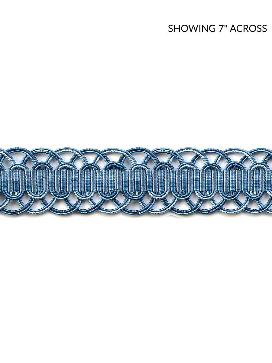 Scalamandre Le Mans Blues Trim