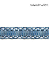 Scalamandre Le Mans Blues Trim