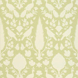 Schumacher Chenonceau Sage Wallpaper