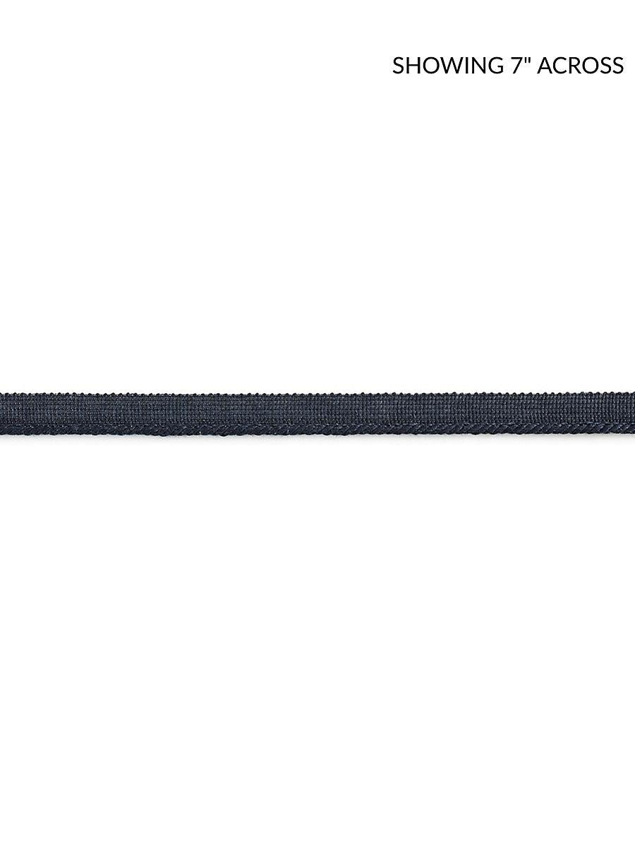 Scalamandre Sanna Linen Cord Indigo Trim