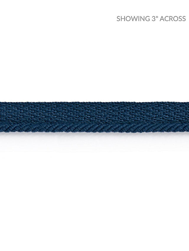Scalamandre Tortola Twisted Cord Indigo Trim