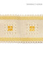 Scalamandre Sienese Braid Cream & Gold Trim