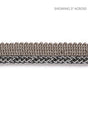 Scalamandre Georgica Braided Cord Charcoal Trim