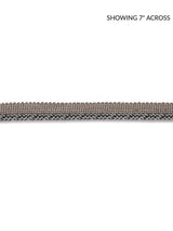 Scalamandre Georgica Braided Cord Charcoal Trim