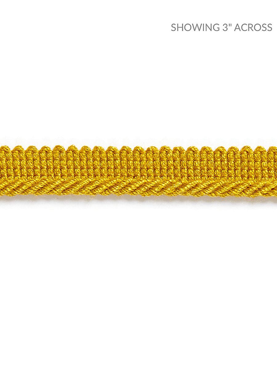 Scalamandre Millstone Twisted Cord Brass Trim